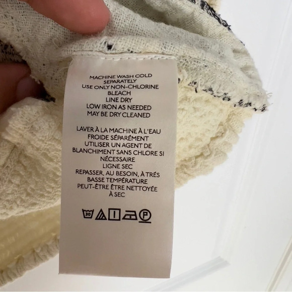 Free People Temecula Blouse / Ivory Combo size  XS - Picture 8 of 12